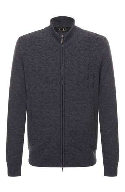 Мужской кардиган из кашемира и шерсти ZILLI, арт. KZMC01M0350VLST00/62