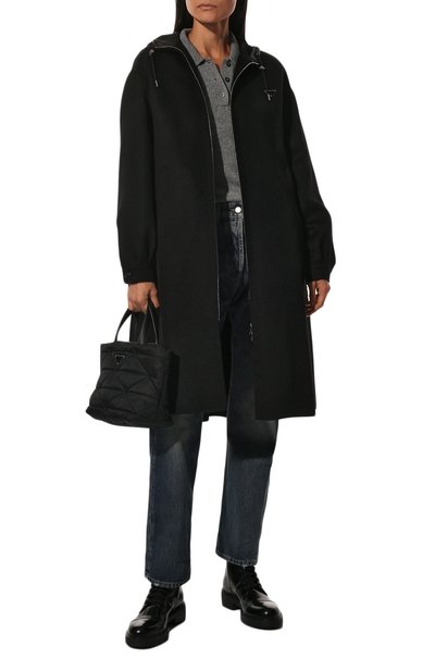 Кожаные ботинки PRADA, арт. 1T360M-055-F0002-B050, фото 2