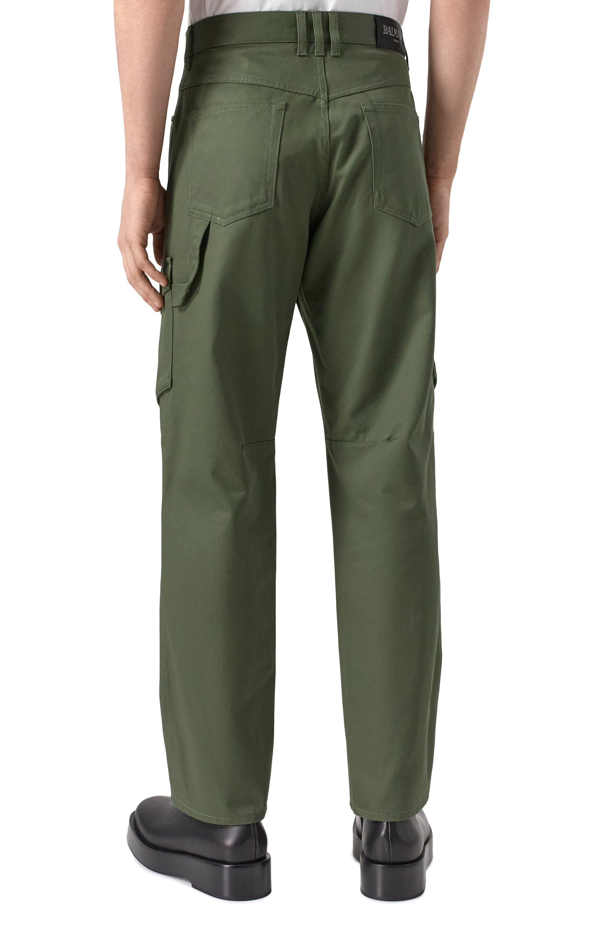 Хлопковые брюки-карго BALMAIN, арт. CH0MI075/CF04, фото 4