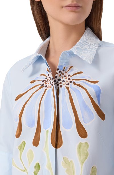 Хлопковая рубашка DOROTHEE SCHUMACHER, арт. 448106, фото 5