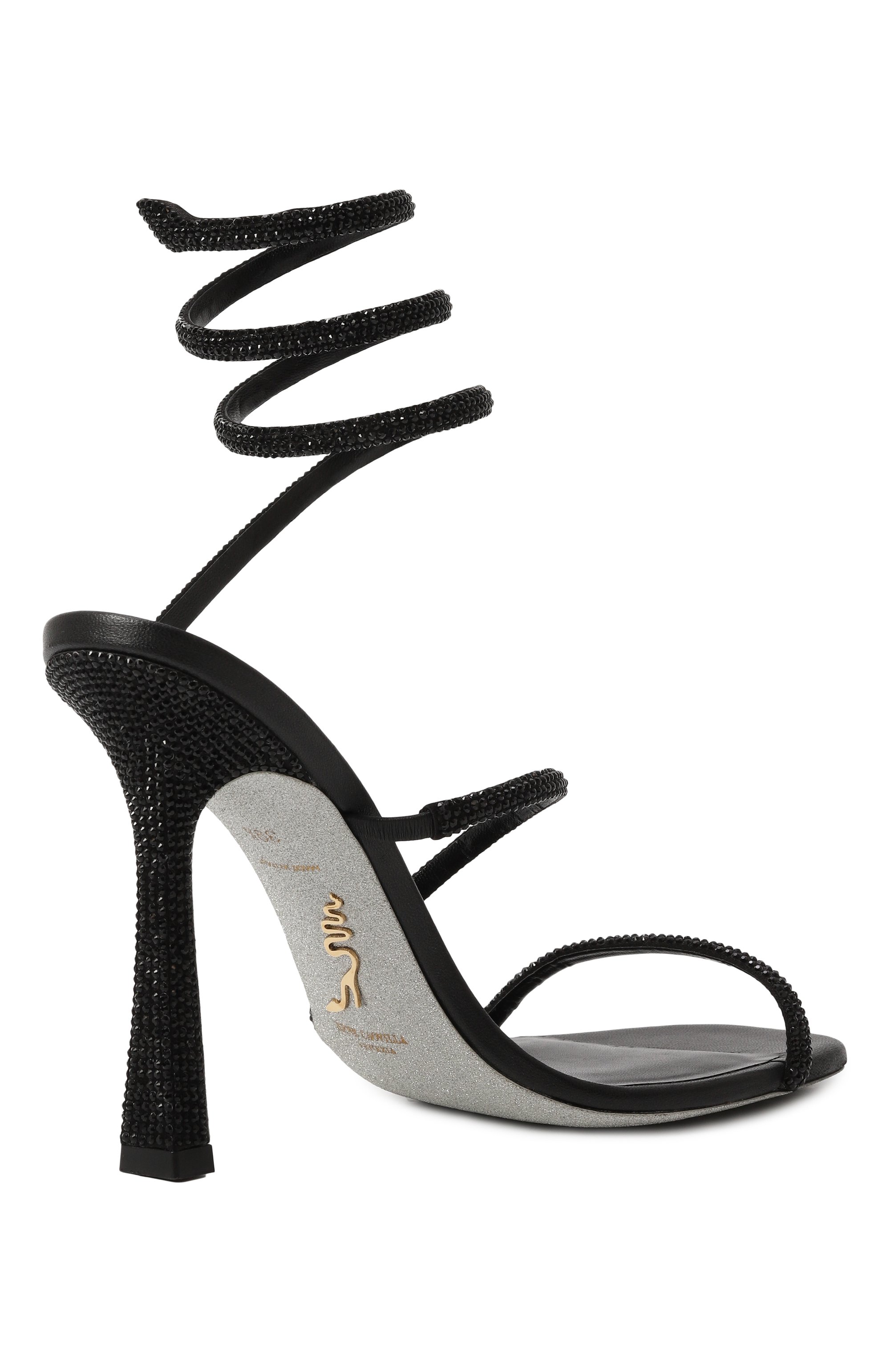 Текстильные босоножки cleopatra 105 RENE CAOVILLA, арт. C11575-105/R001, фото 5