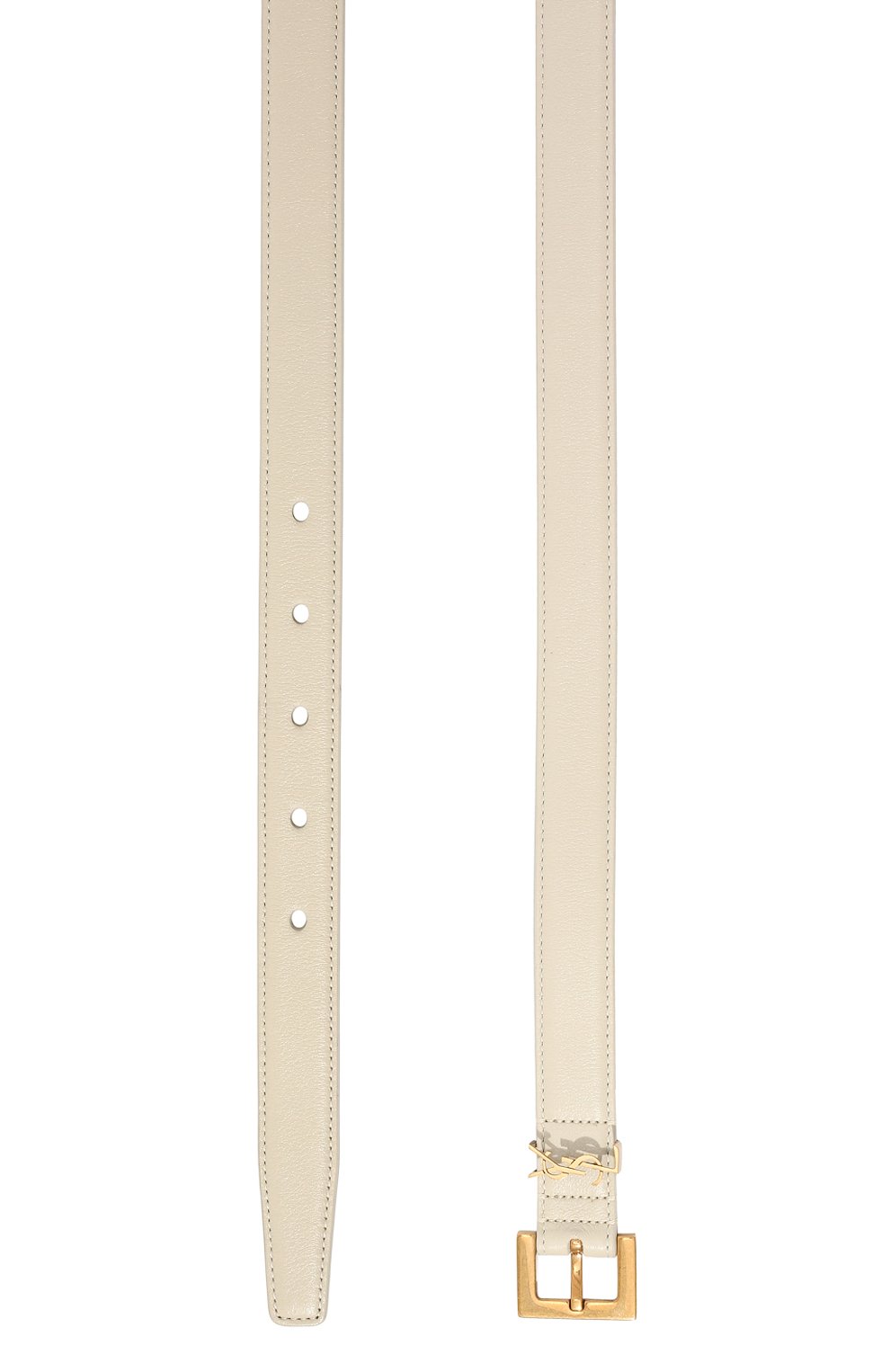 Кожаный ремень SAINT LAURENT, арт. 554465/B000W, фото 3