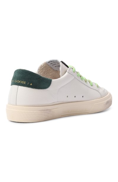 Кожаные кеды may GOLDEN GOOSE DELUXE BRAND, арт. GTF00496.F008670, фото 3