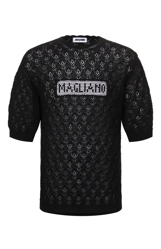 Хлопковый джемпер Magliano MGSS26TT01180 Чёрный MGSS26TT01180