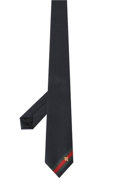 Шелковый галстук GUCCI, арт. 456510 4E002, фото 3