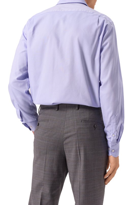 Хлопковая сорочка Paul&Shark 14313042CF Голубой  14313042CF Фото 4