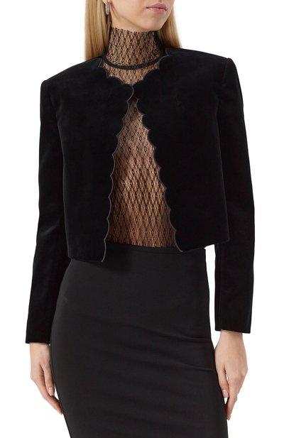 Бархатный жакет CHLOÉ, арт. CHC25SVE01017, фото 3