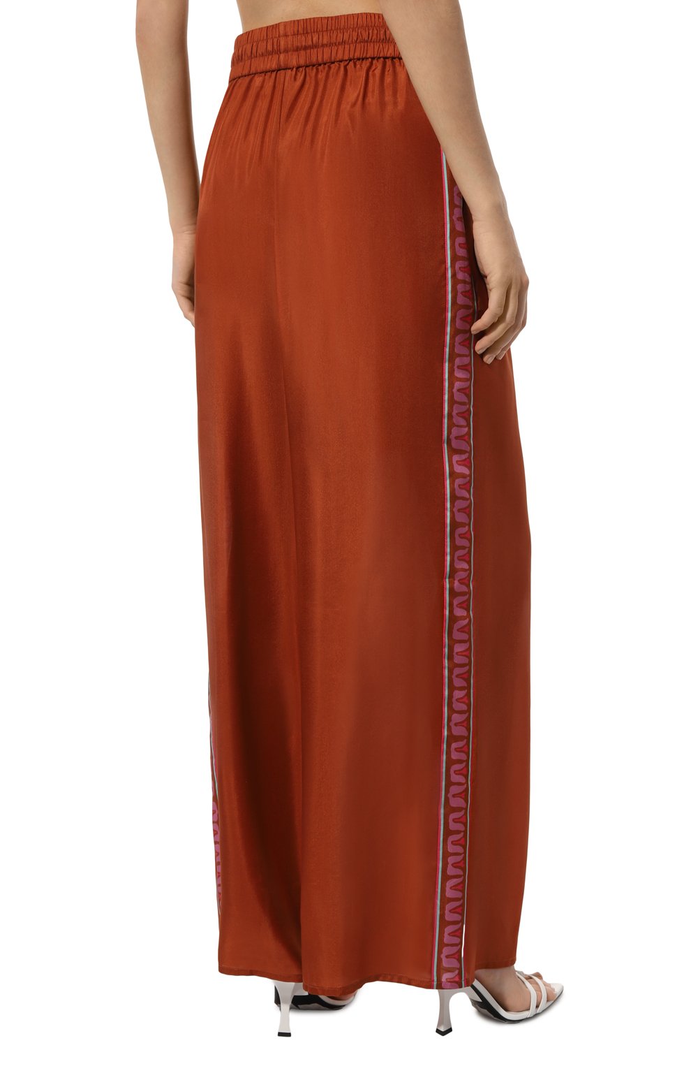 Шелковые брюки ZIMMERMANN, арт. 9181PRS244, фото 4