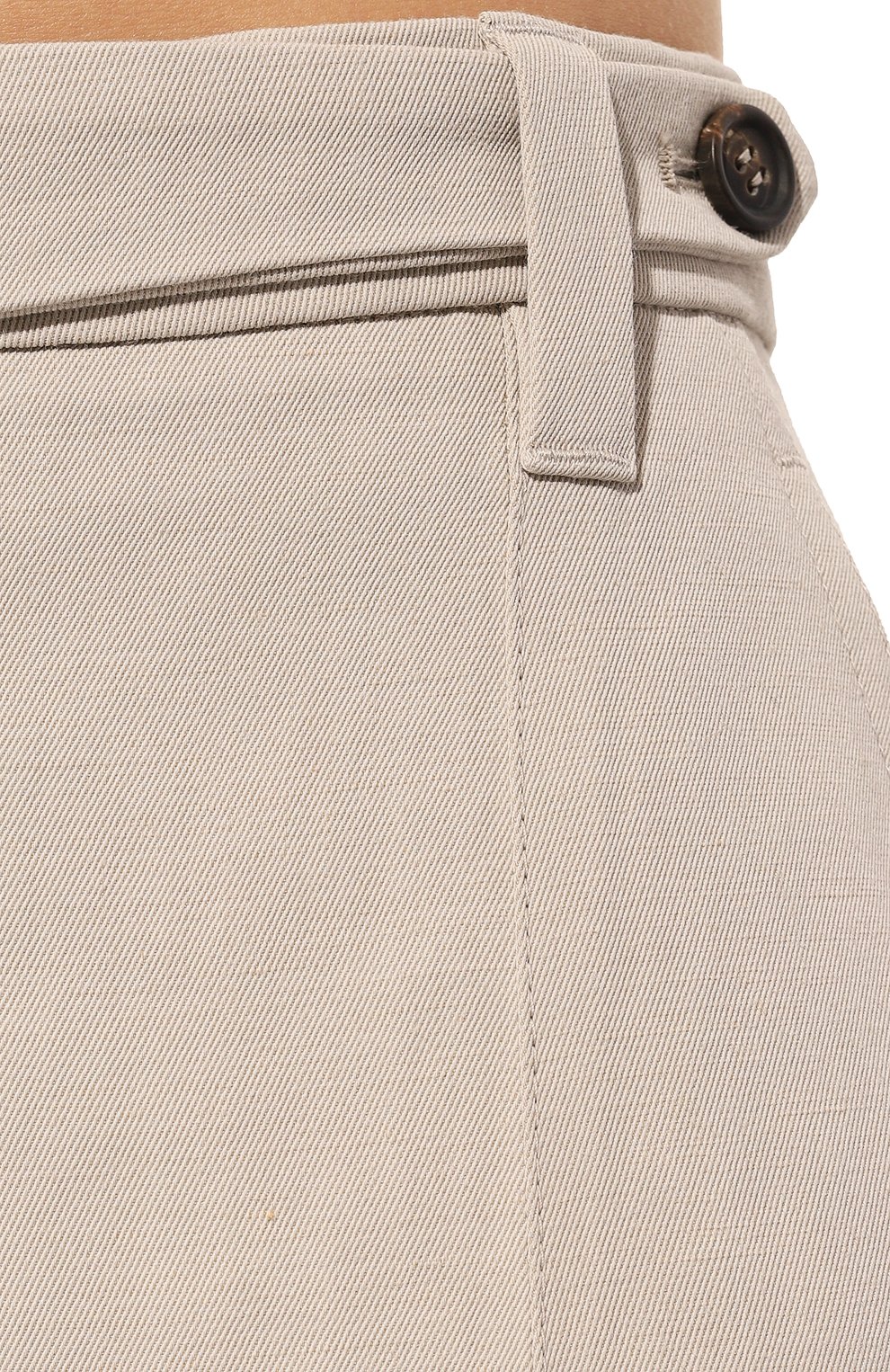 Брюки из вискозы и льна BRUNELLO CUCINELLI, арт. MH579B1297, фото 5