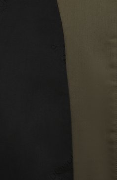 Мужской утепленный бомбер DONDUP хаки цвета, арт. UJ917/RS0812U XXX | Фото 6 (Рукава: Длинные; Принт: Без принта; Кросс-КТ: бомбер; Мужское Кросс-КТ: утепленные куртки; Материал сплава: Проставлено; Стили: Милитари, Кэжуэл; Материал внешний: Хлопок; Драгоценные камни: Проставлено; Длина (верхняя одежда): Короткие; Материал подклада: Вискоза)