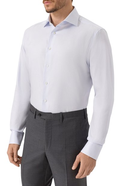 Хлопковая сорочка CANALI, арт. NCL7098/GR03625, фото 3