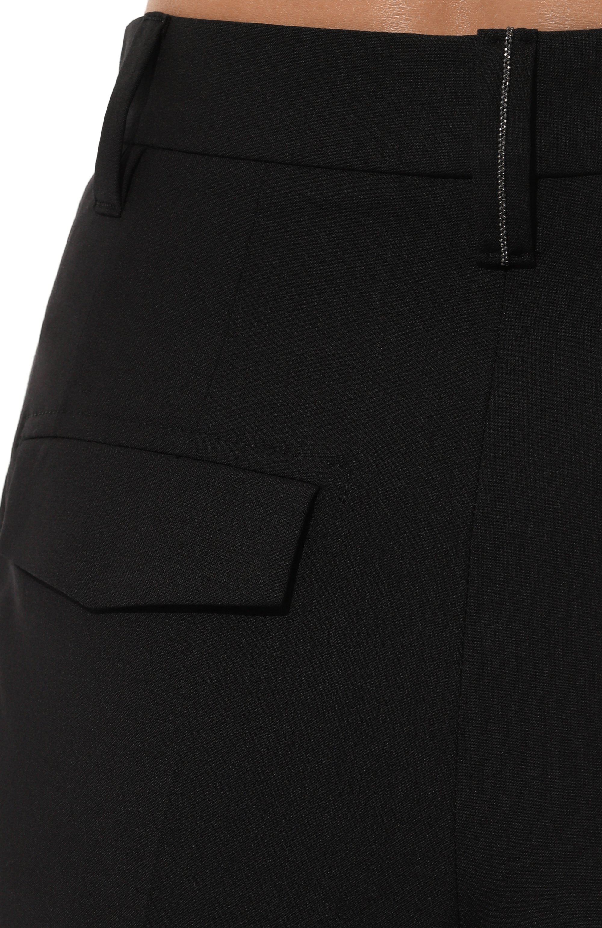 Шерстяные брюки BRUNELLO CUCINELLI, арт. MPW07P8669, фото 5