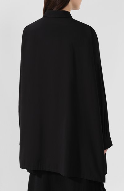 Хлопковая рубашка YOHJI YAMAMOTO, арт. YJ-B03-030, фото 4