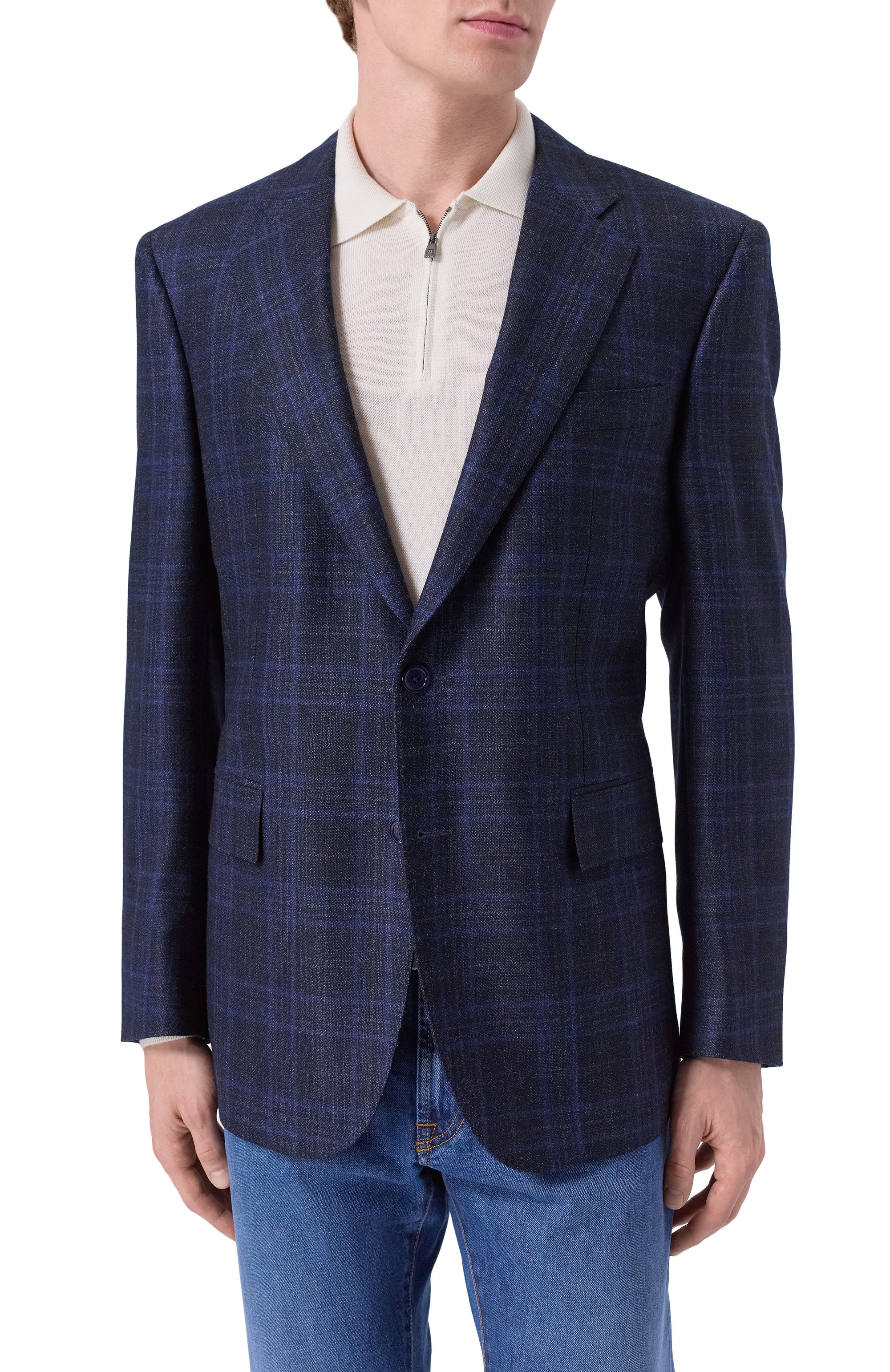 Пиджак из шерсти и шелка STEFANO RICCI, арт. S1RF432000/LP72HA/0948/48-58, фото 4