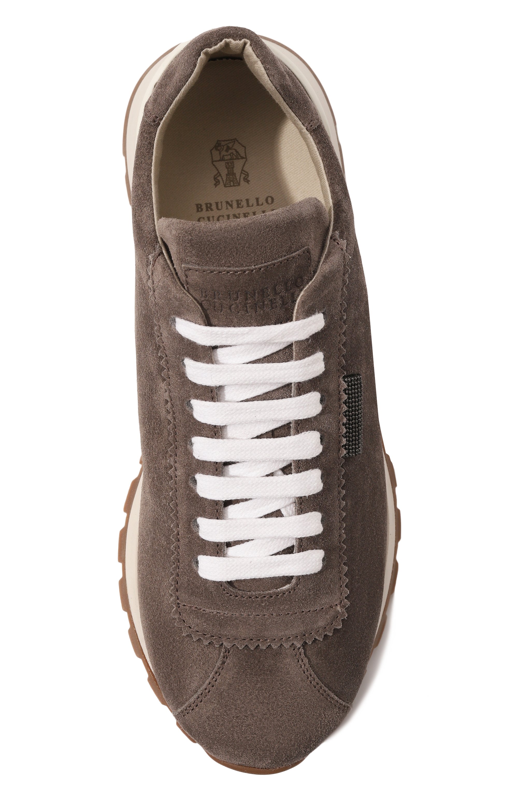 Замшевые кроссовки BRUNELLO CUCINELLI, арт. MZSFGB1117, фото 6
