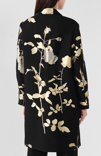 Пальто из смеси шерсти и вискозы DRIES VAN NOTEN, арт. 192-10277-8361, фото 4