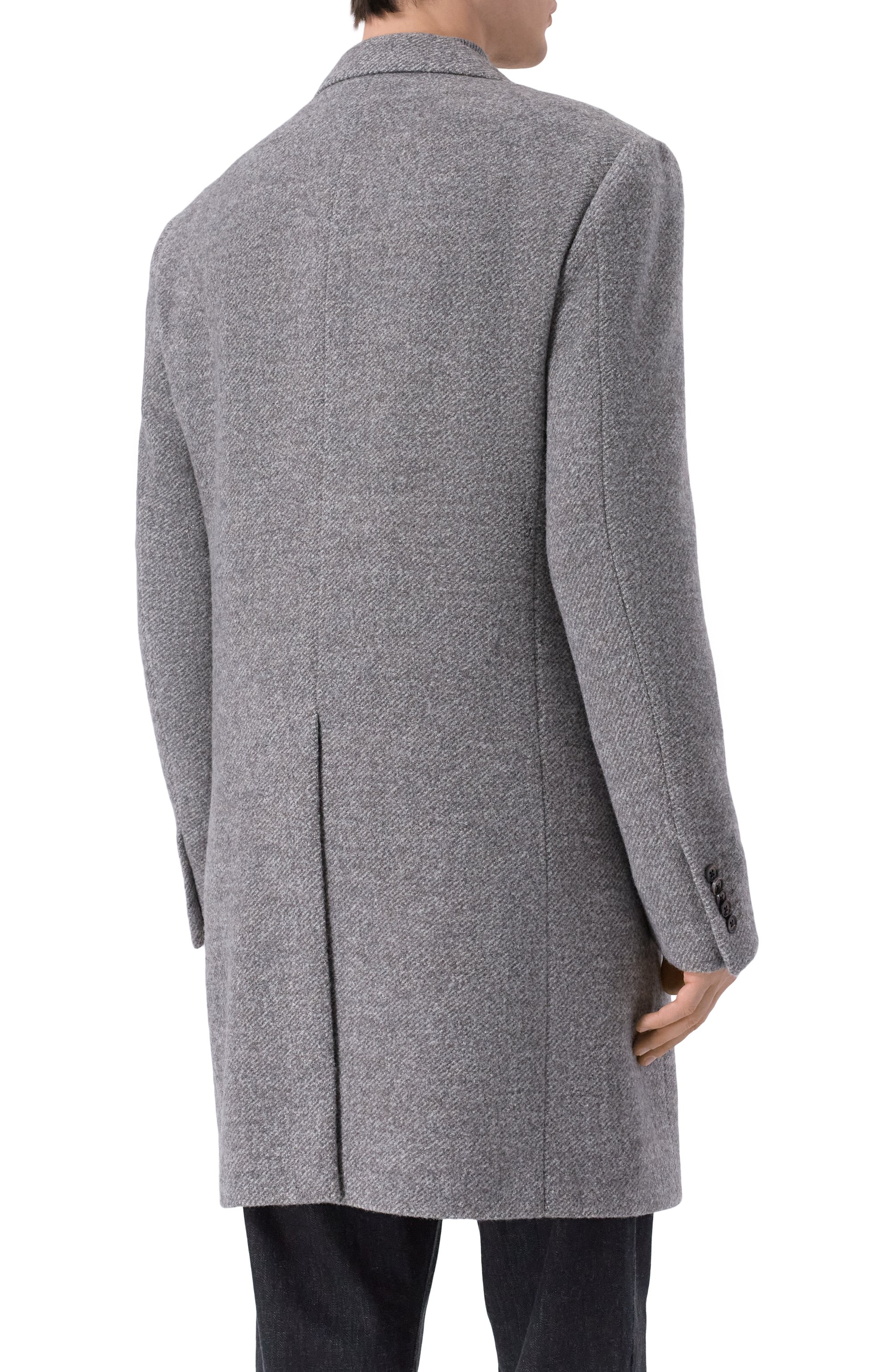 Шерстяное пальто CORNELIANI, арт. 261403-2612204, фото 4