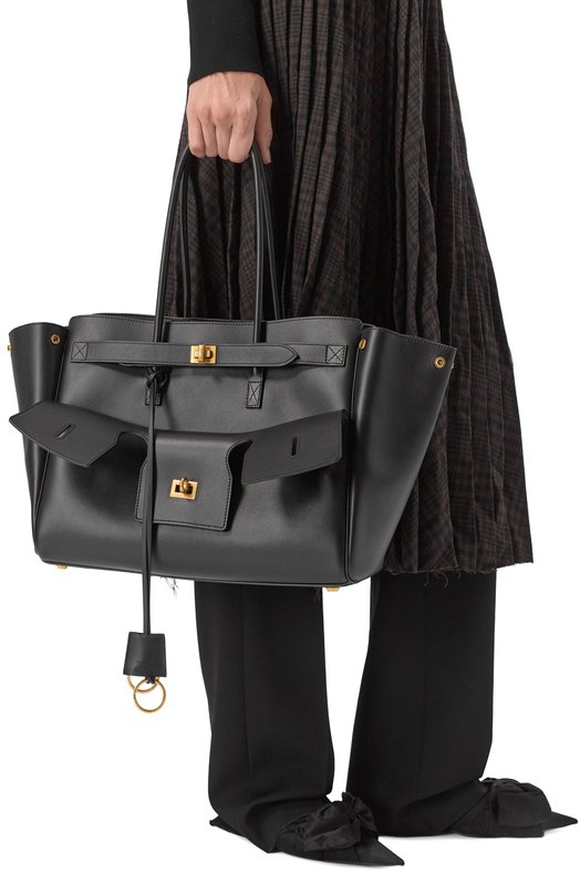 Сумка-тоут Bel Air medium Balenciaga 805481/2ABAV Чёрный  805481/2ABAV Фото 2