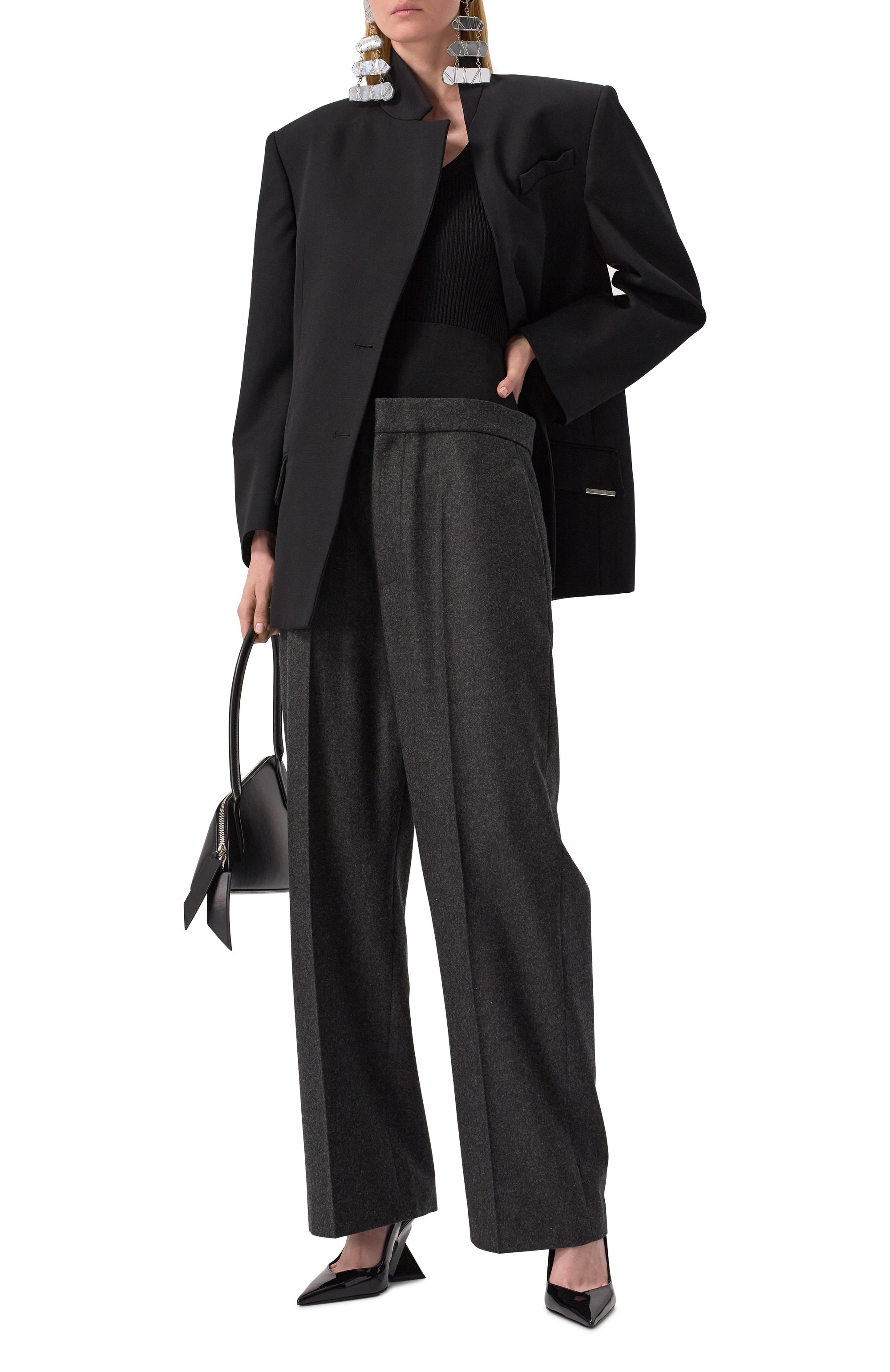 Боди из вискозы ALAIA, арт. AA9B0353K017A, фото 2