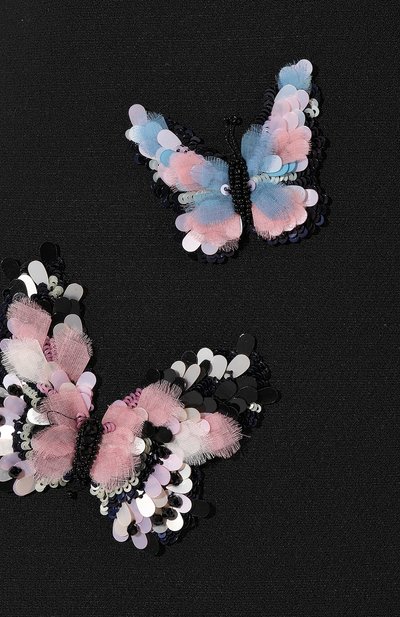 Юбка из смеси шерсти и шелка VALENTINO черного цвета по цене 195000 руб., арт. RB3RA4I61CF, фото 5 Юбка из смеси шерсти и шелка VALENTINO, арт. RB3RA4I61CF, фото 5