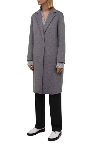 Пальто VINCE серого цвета по цене 96950 руб., арт. VS92091304, фото 3 Пальто VINCE, арт. VS92091304, фото 3