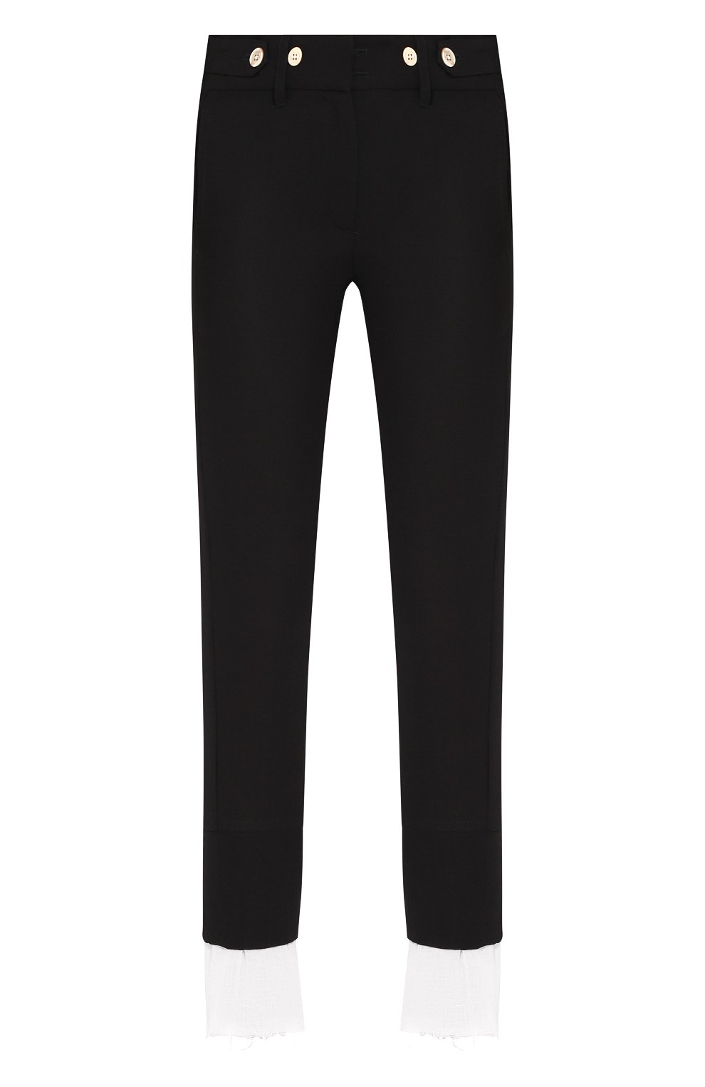 Шерстяные брюки ANN DEMEULEMEESTER, арт. 2001-1400-P-170-099, фото 1