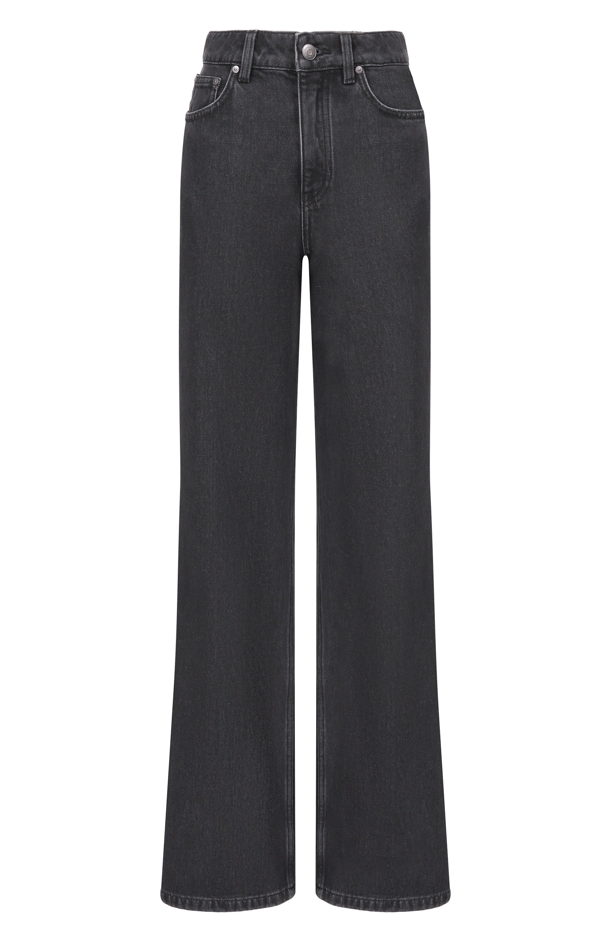 Джинсы wide leg 415 12 STOREEZ темно-серого цвета по цене 17000 руб., арт. 135957, фото 1 Джинсы wide leg 415 12 STOREEZ, арт. 135957, фото 1