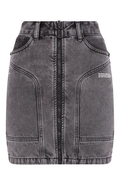 Джинсовая юбка OFF-WHITE, арт. 0WYF004R20E980687500, фото 1
