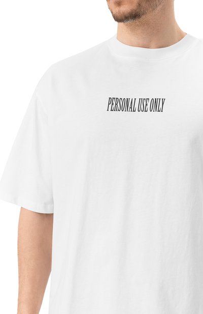 Хлопковая футболка DIEGO VENTURINO, арт. DVTS0PU0, фото 5