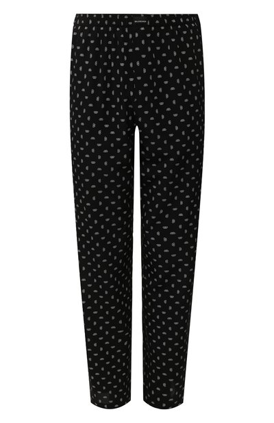 Женские шелковые брюки BALENCIAGA, арт. 595222/TFLD2