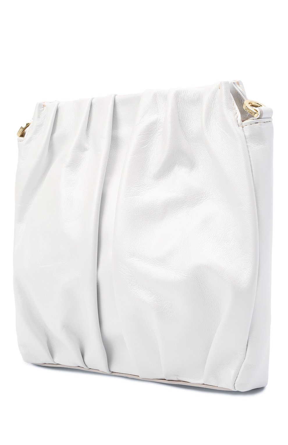 Сумка vague ELLEME белого цвета по цене 37150 руб., арт. SQUARE/VAGUE PEARL LEATHER, фото 3 Сумка vague ELLEME, арт. SQUARE/VAGUE PEARL LEATHER, фото 3