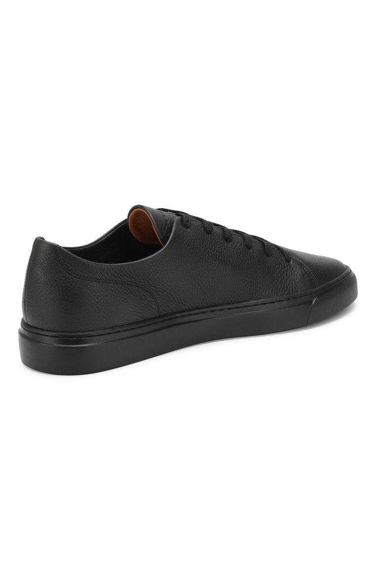 Мужские кожаные кеды HARRYS OF LONDON черного цвета, арт. PURSUIT S0FT MILLED CALF | Фото 4 (Подошва: Плоская; Статус проверки: Проверена категория; Материал внутренний: Натуральная кожа; Материал утеплителя: Без утеплителя; Стили: Классический; Материал сплава: Проставлено; Драгоценные камни: Проставлено; Материал внешний: Натуральная кожа; Кросс-КТ: Низкие; Автоматизация Diginetica: Не назначено)