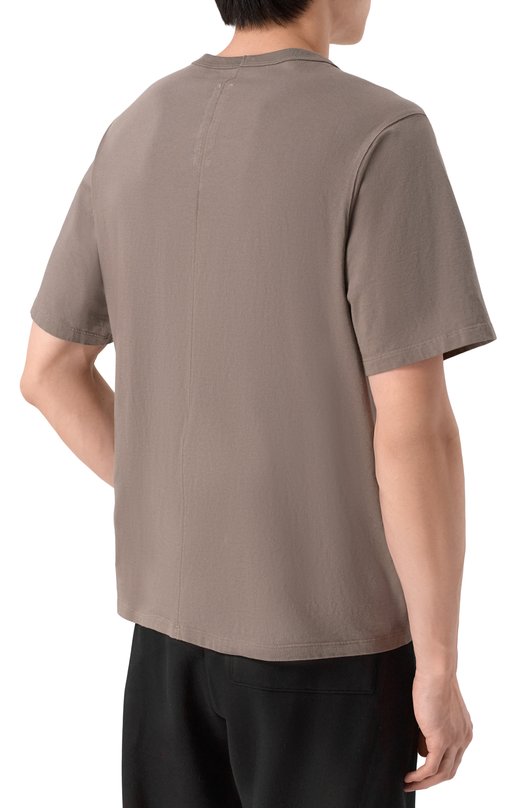 Хлопковая футболка Rick Owens RU01F2232/JA Серый  RU01F2232/JA Фото 4