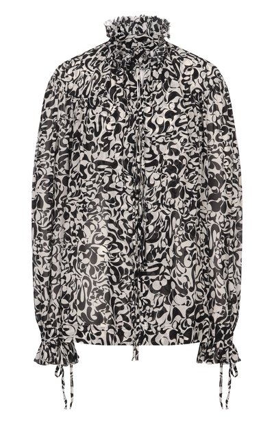 Женская блузка из вискозы DRIES VAN NOTEN, арт. 130716/3006