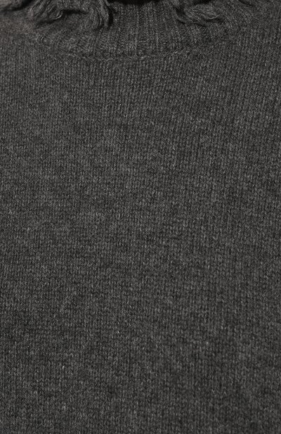 Кашемировое платье ADDICTED темно-серого цвета по цене 97580 руб., арт. MK909, фото 5 Кашемировое платье ADDICTED, арт. MK909, фото 5