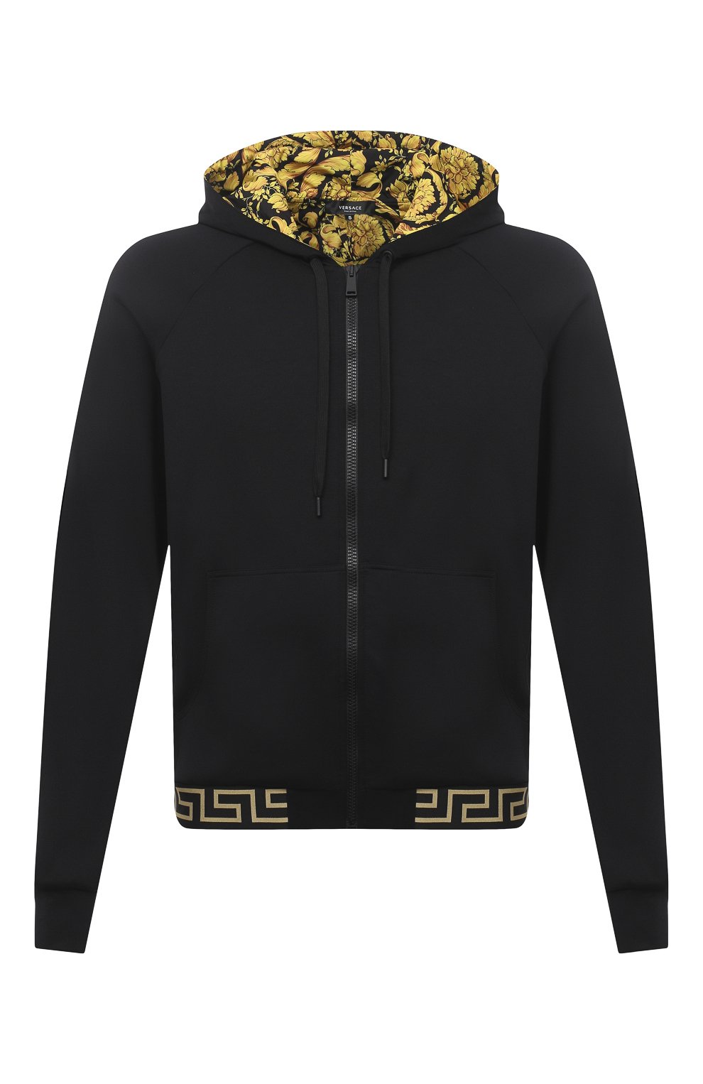 Толстовка VERSACE черного цвета по цене 69400 руб., арт. AGU03005/A233025, фото 1 Толстовка VERSACE, арт. AGU03005/A233025, фото 1