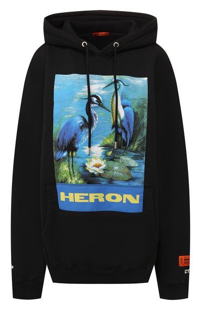 Женский хлопковое худи HERON PRESTON, арт. HWBB001E198080220488