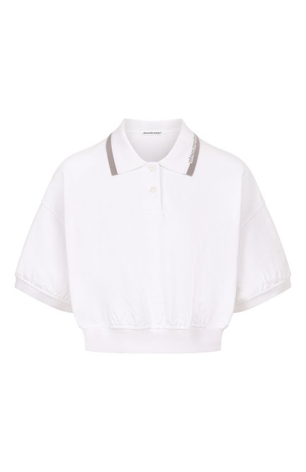 Женское хлопковое поло ALEXANDERWANG.T, арт. 4CC1261207