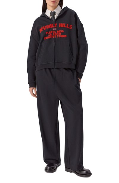 Хлопковая толстовка PLANTA ROSA, арт. PR/HZ013/CLARITY/350VELVET, фото 5