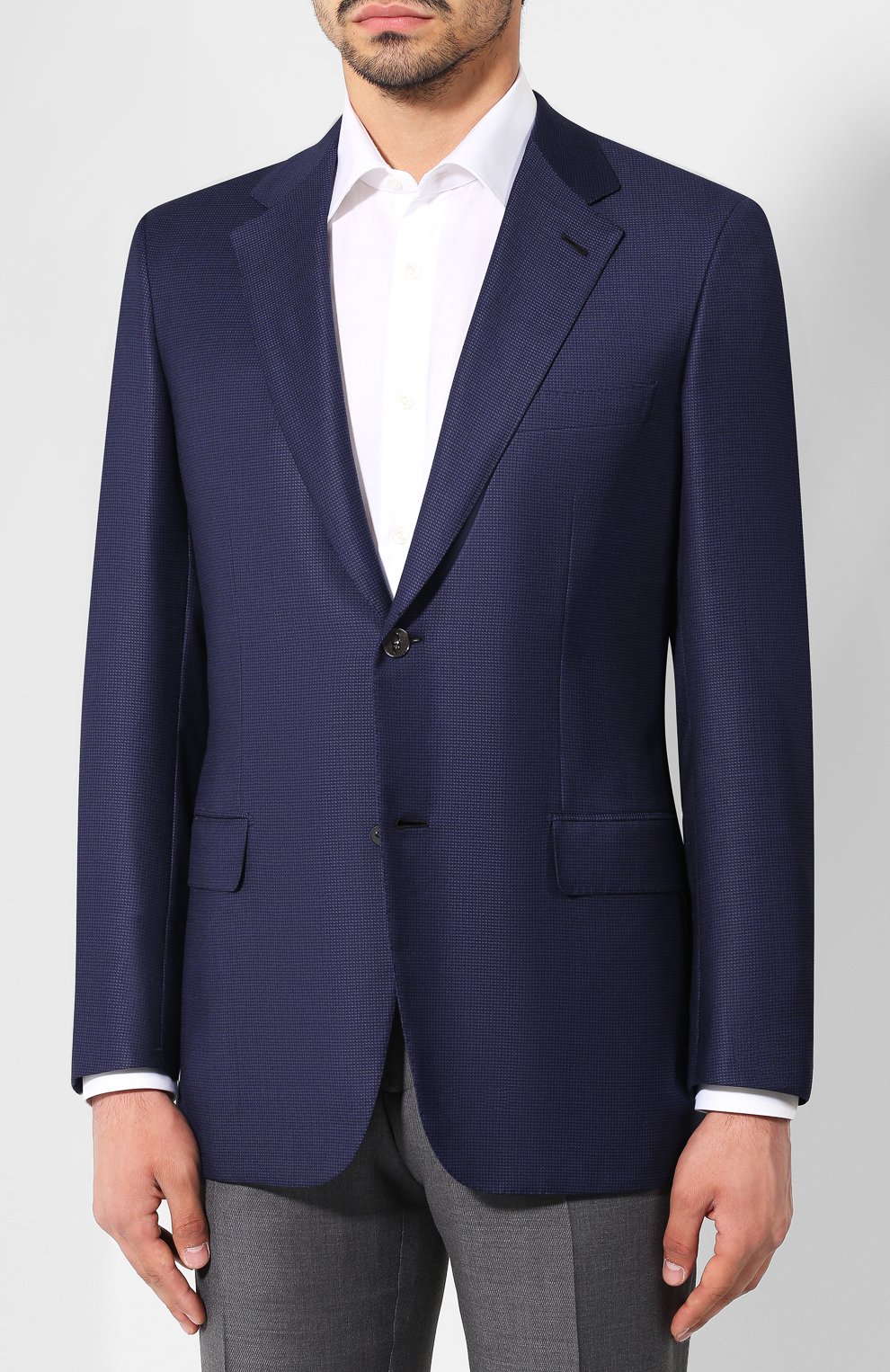 Шерстяной пиджак BRIONI, арт. RGI30L/P8A80/PARLAMENT0, фото 3