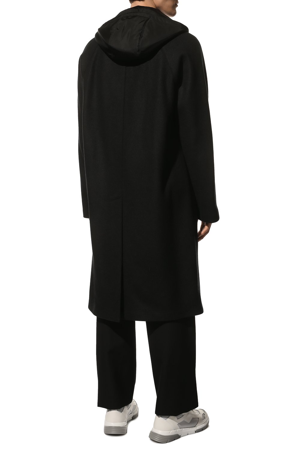 Пальто из шерсти и кашемира PRADA, арт. SGB837-1Y5U-F0002-212, фото 4