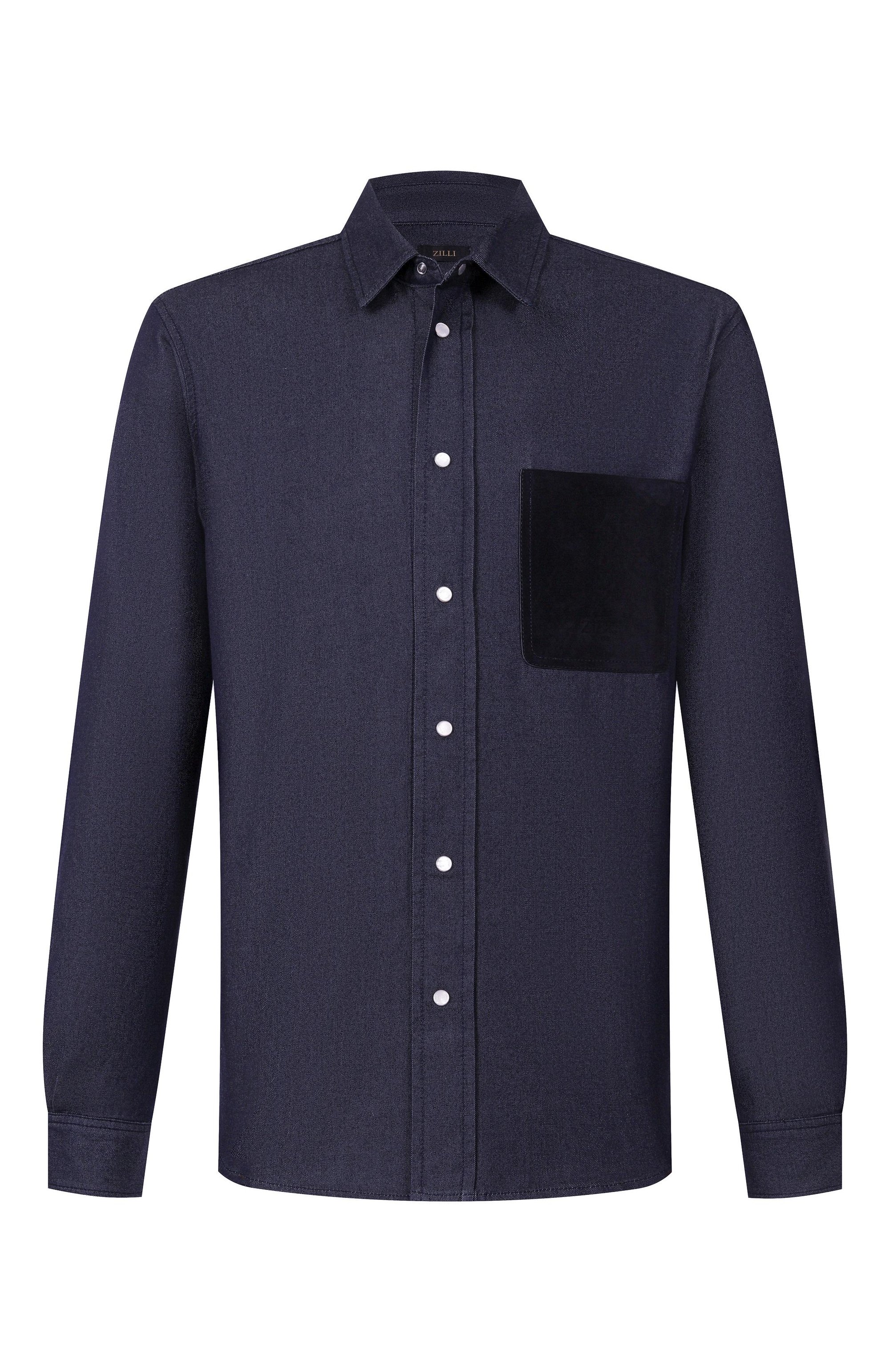 Джинсовая рубашка ZILLI, арт. JPSB22M013950003N/68, фото 1