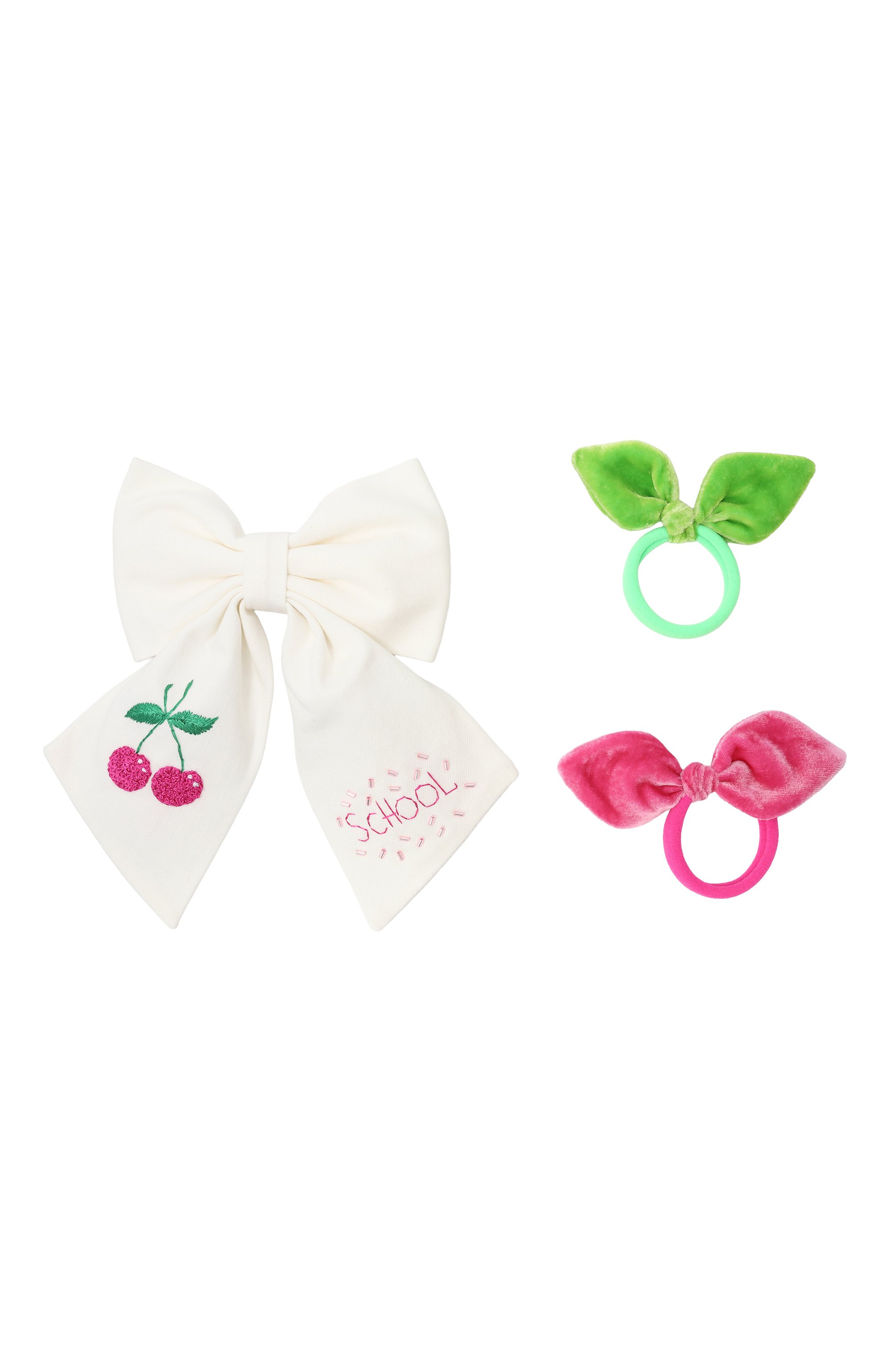 Комплект из трех бантов school PINK.OLIVKA, арт. PO-70204, фото 1