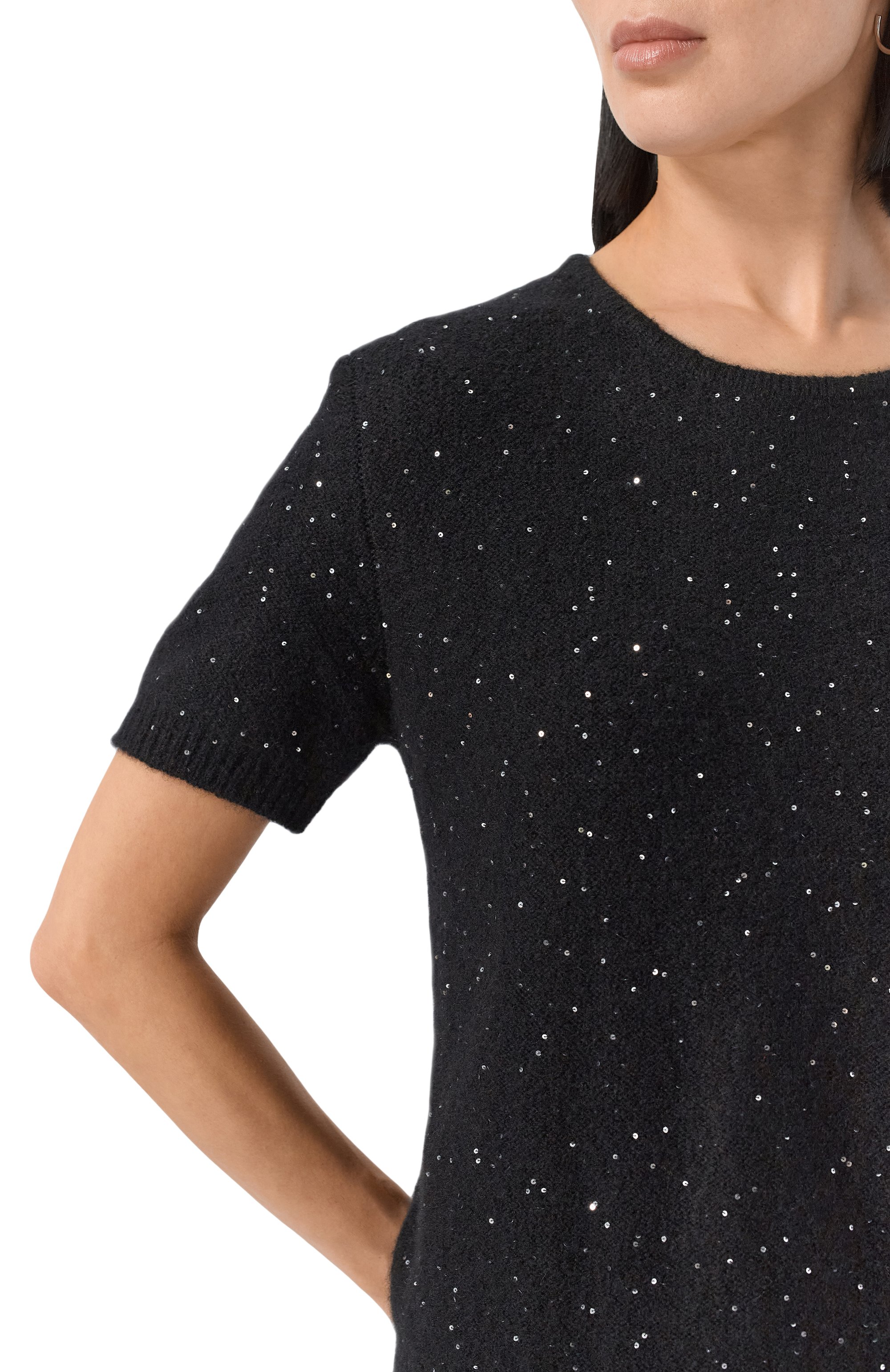 Пуловер из кашемира и хлопка ADDICTED, арт. AD2504, фото 5