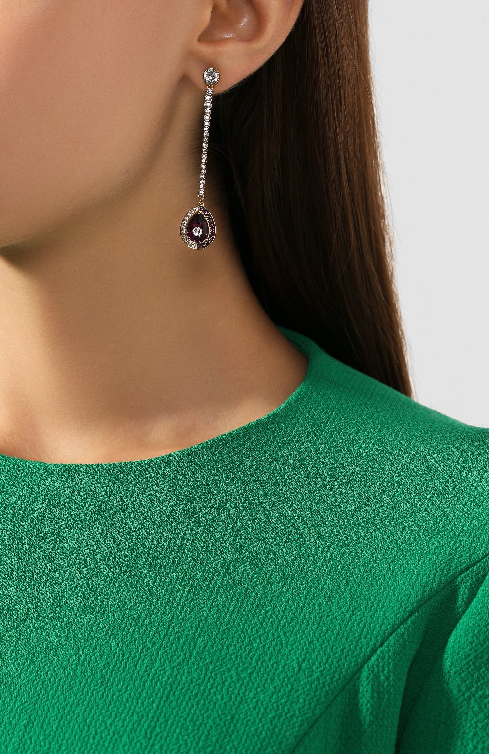 Серьги black baroque SWAROVSKI, арт. 5490983, фото 3