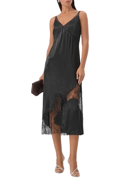 Атласное платье BOSS, арт. 50546596, фото 2