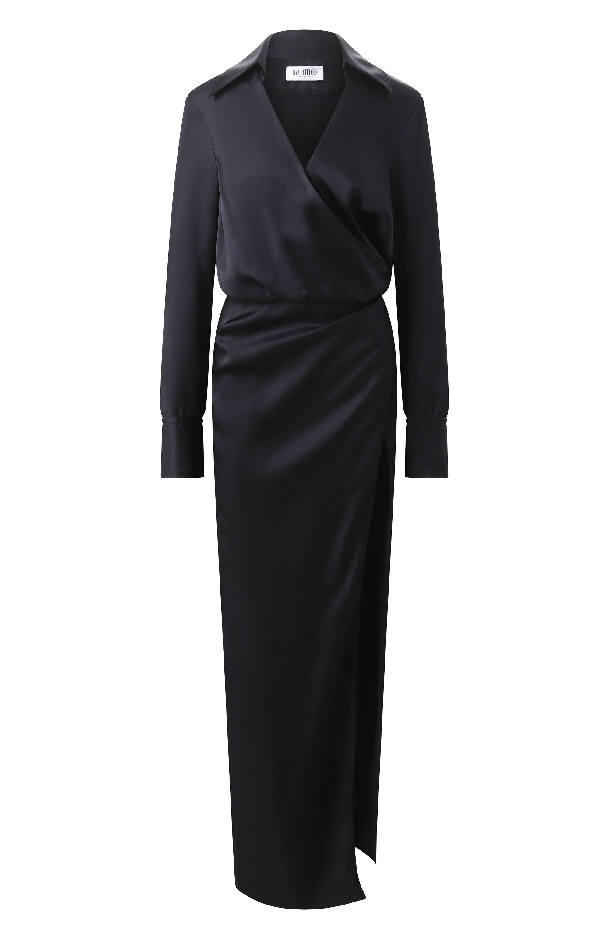 Атласное платье THE ATTICO, арт. 250WCW00211/VVV088AA, фото 1