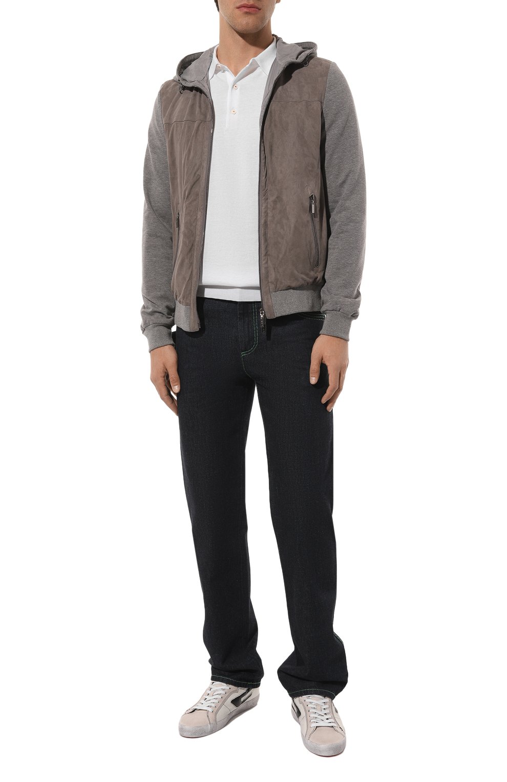 Хлопковое поло KITON, арт. UK33, фото 2