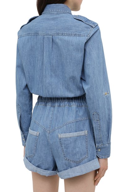 Джинсовый комбинезон FORTE DEI MARMI COUTURE, арт. 21SF9550, фото 4