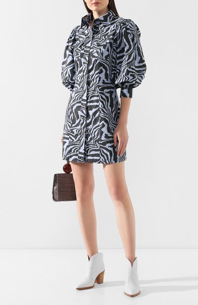 Хлопковое платье GANNI, арт. F4329, фото 2